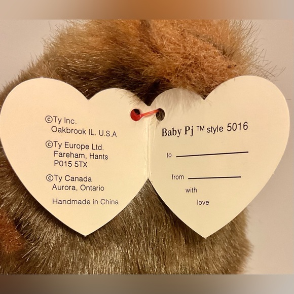 Ty Baby PJ teddy bear - Picture 4 of 6